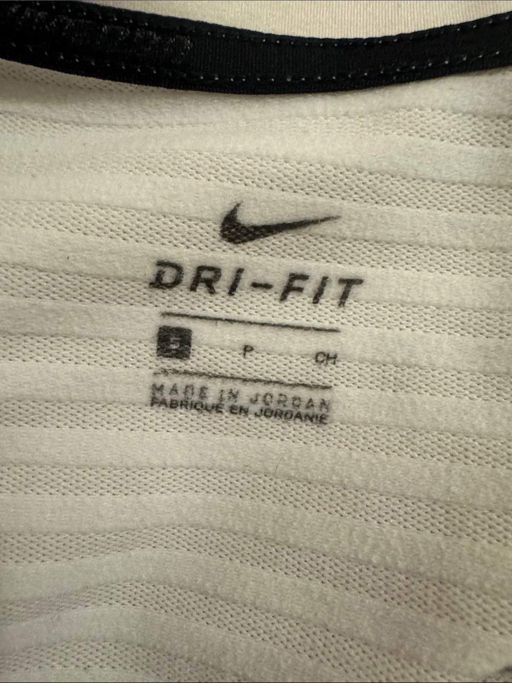 Nike White Long-Sleeve Quarter Zip Pullover